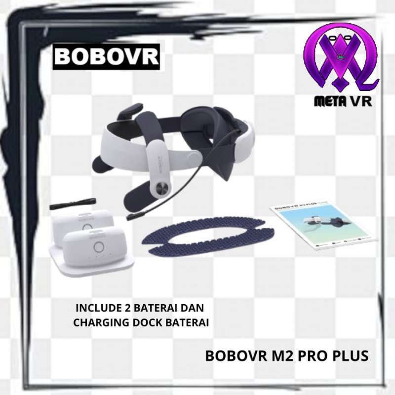 BOBOVR M2 PRO PLUS Upgraded Version Oculus Quest Strap with Battery