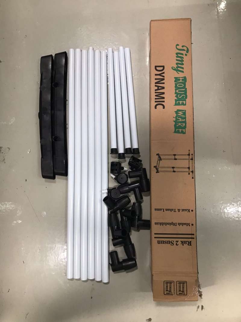 Jual Double Pole Hanger / Gantungan Baju Dua Sisi / Stand Hanger Double