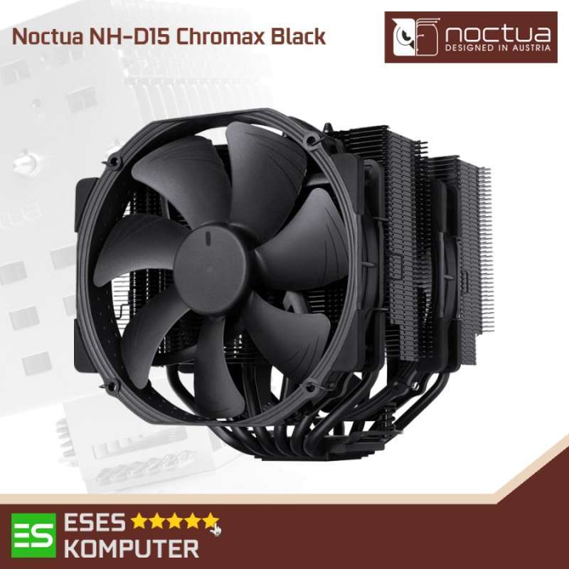 Noctua NA-HC3 chromax.black.swap, Heatsink Cover for NH-D15 Noctua NA-HC3 chromax.black.swap, Heatsink Cover for NH-D15