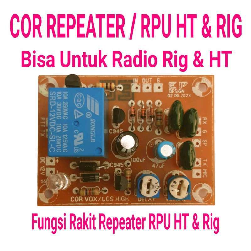 Motor Rpu Jual Kit Cor Rpu Vox Repeater Sensor Out Speaker Radio Rx Ht Di Seller ...