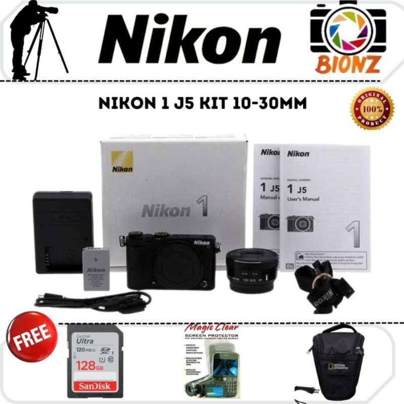 Cameras Nikon J5 Lenses KAMERA NIKON J5 KIT 10-30MM