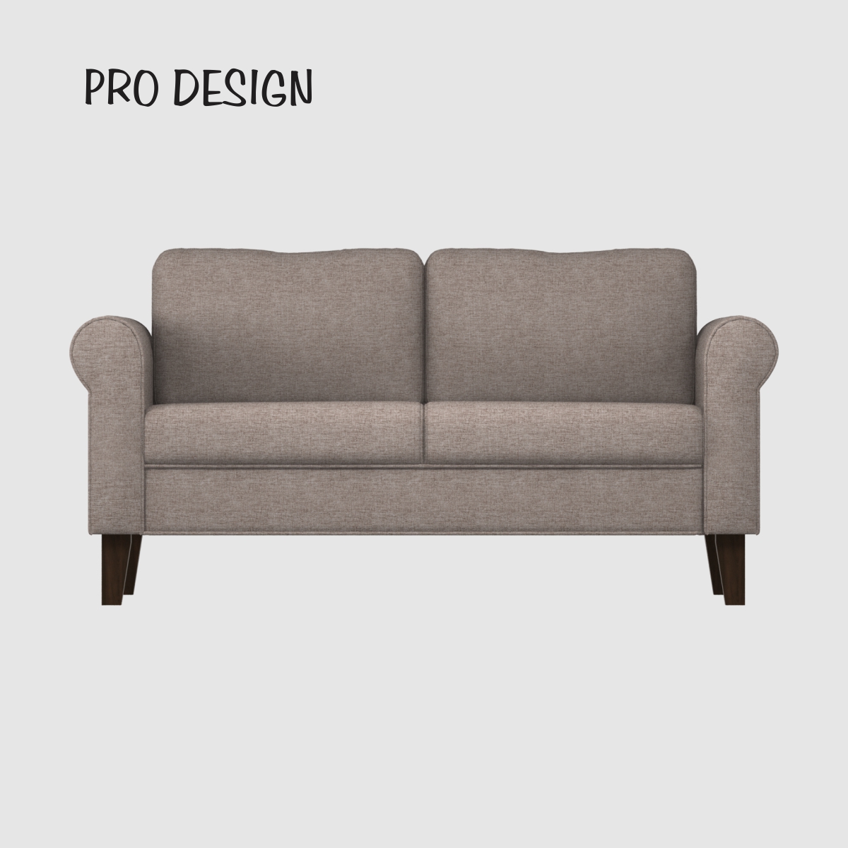 Promo Pro Design Nala 2s Sofa 2 Seater Grey Brown Diskon 40 Di
