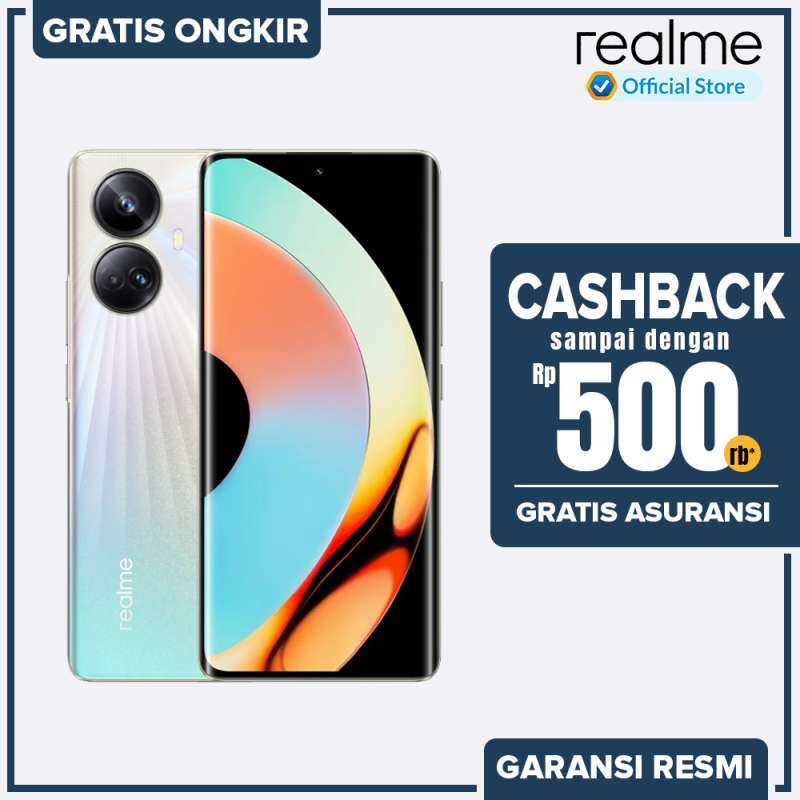 Promo Realme 10 Pro Plus 5G 12/256GB NFC Garansi Resmi Diskon 10% di ...