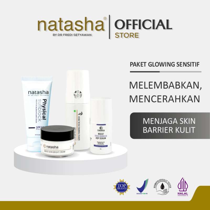 Promo Paket Glowing Sensitif Diskon 24 di Seller Natasha Skincare