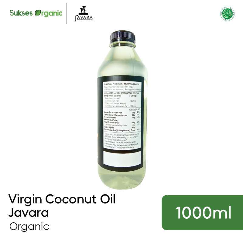 Jual Virgin Coconut Oil/vco/minyak Kelapa Organik | Javara | 1 Liter Di ...