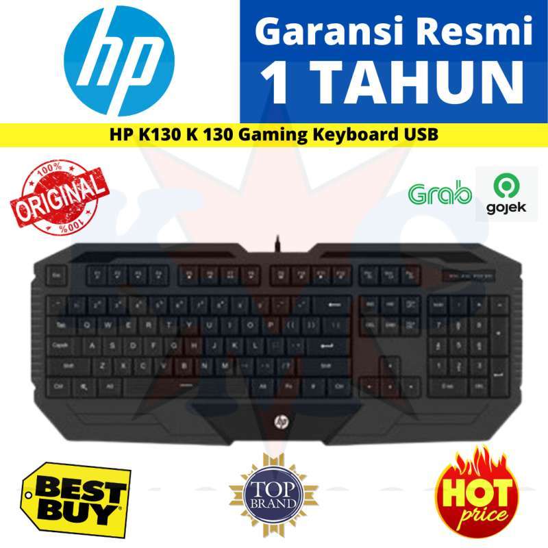 Promo Keyboard Hp Gaming Usb K130 K 130 Resmi Diskon 6% Di Seller Karya ...