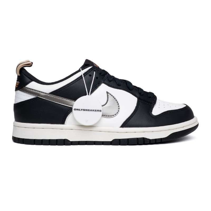 DUNK LOW BLACK WHITE METALLIC SE GS