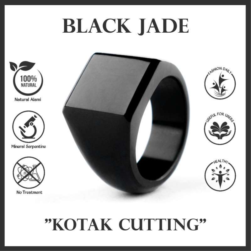 Ring black sales jade original