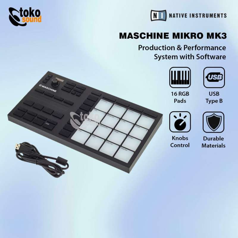 Native Instruments 【GW激得セール】MASCHINE MIKRO MK3