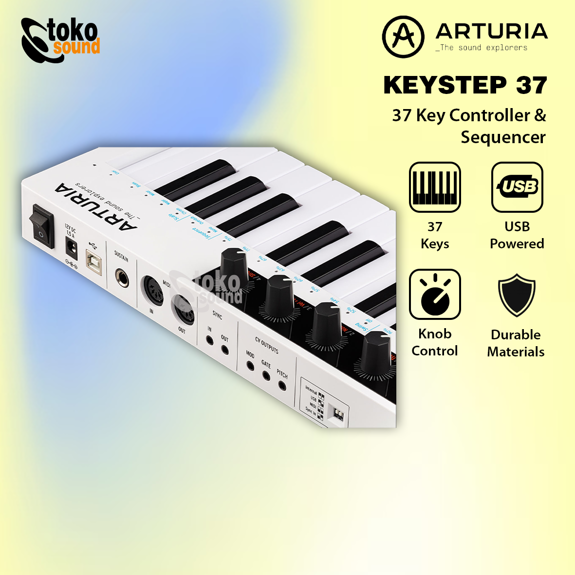 Jual Arturia Keystep 37 Redefining The Portable Keyboardexperience Di ...