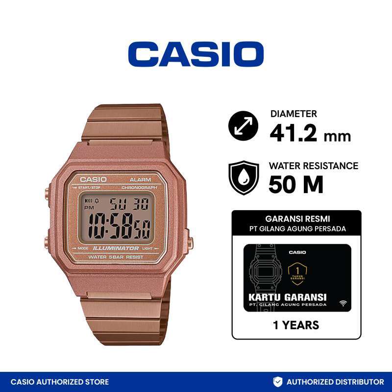Harga casio rose gold original top