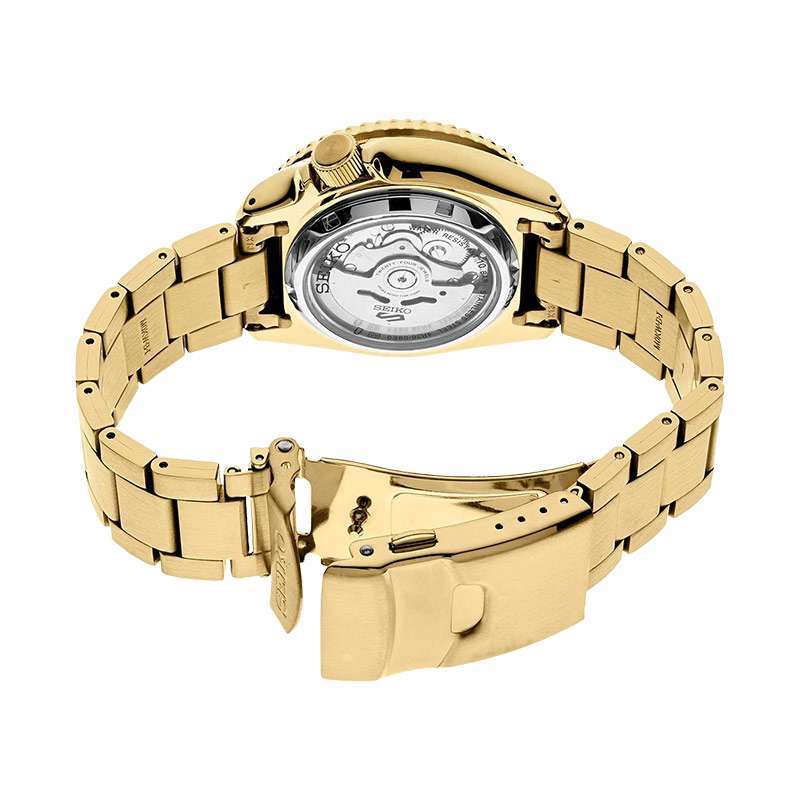 harga seiko 5 sports srpe74k1 skx street style gold dial