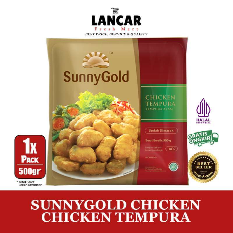Jual Sunnygold Chicken Nugget Tempura 500gr Di Seller Lancar Freshmart ...