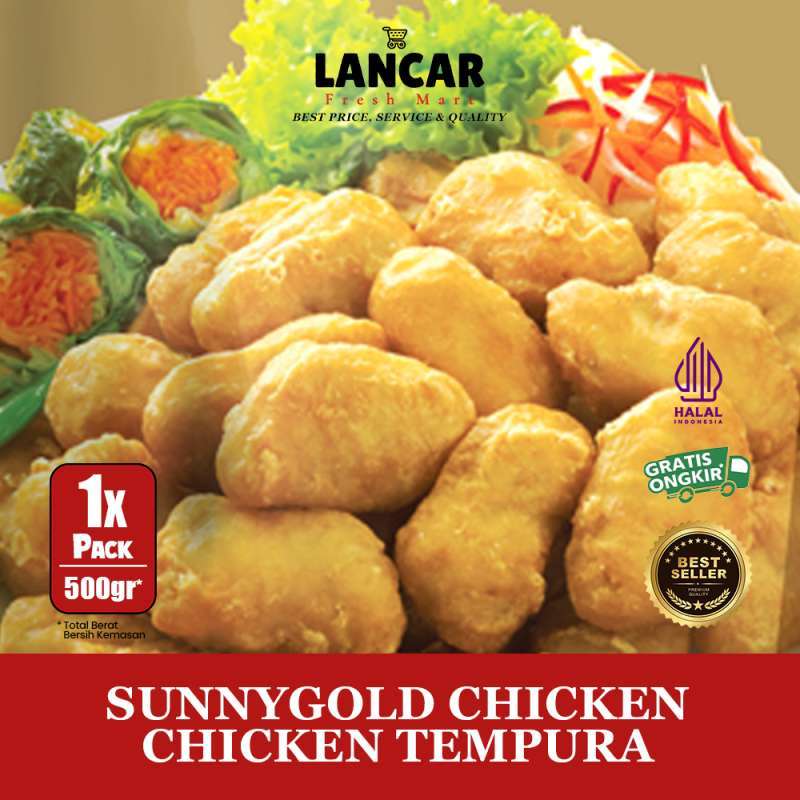 Jual Sunnygold Chicken Nugget Tempura 500gr Di Seller Lancar Freshmart ...