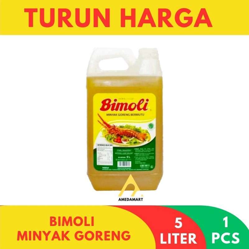 Promo Minyak Goreng Bimoli 5 liter / Jerigen Diskon 18% di Seller ...