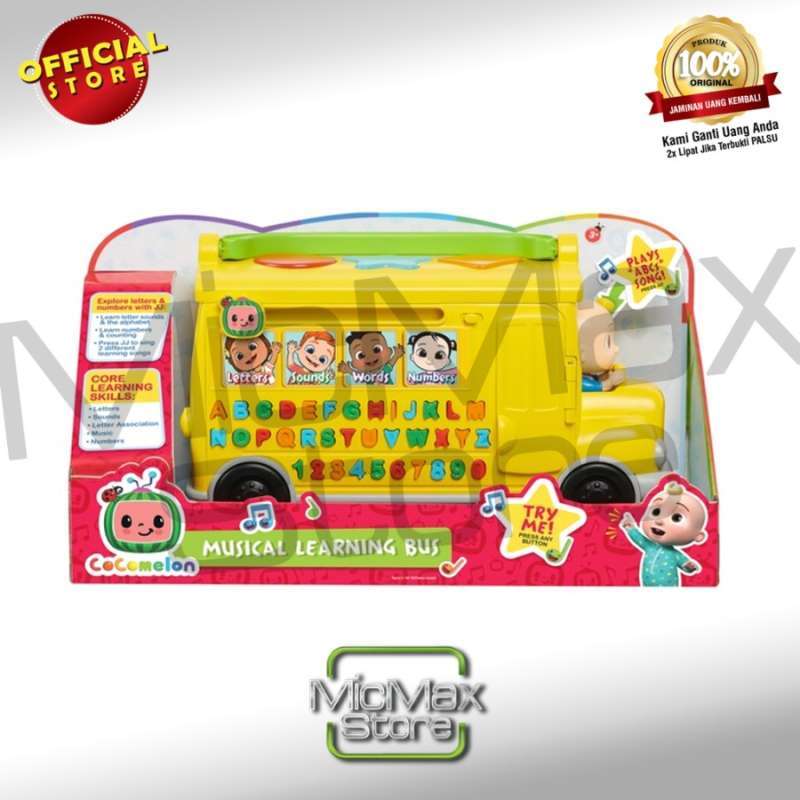 Promo Cocomelon Musical Learning Bus Jp96111 Diskon 62% Di Seller ...
