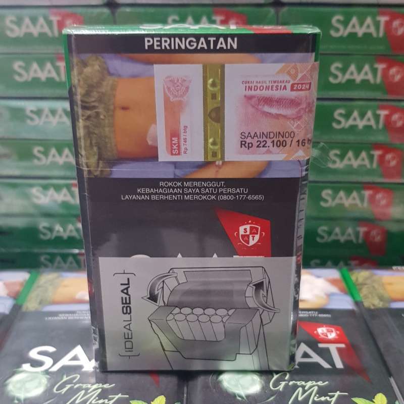 Jual Rokok Saat Grape Mint Click - 16 Batang Filter / Bungkus Di Seller ...