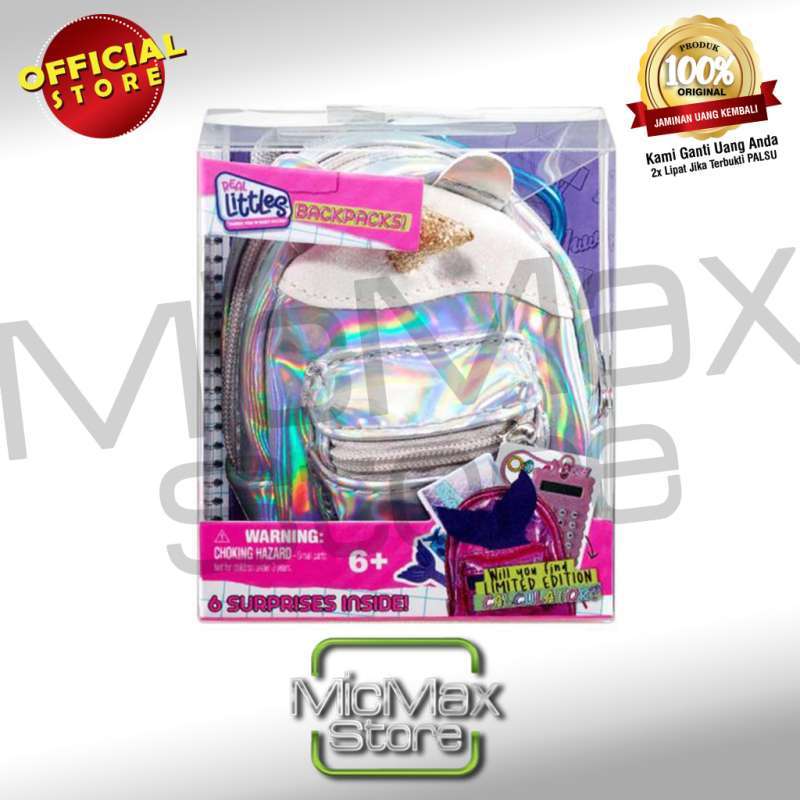 Jual Real Littles S2 Micro Backpack With 6 Surprises Asst Ms25261 Di