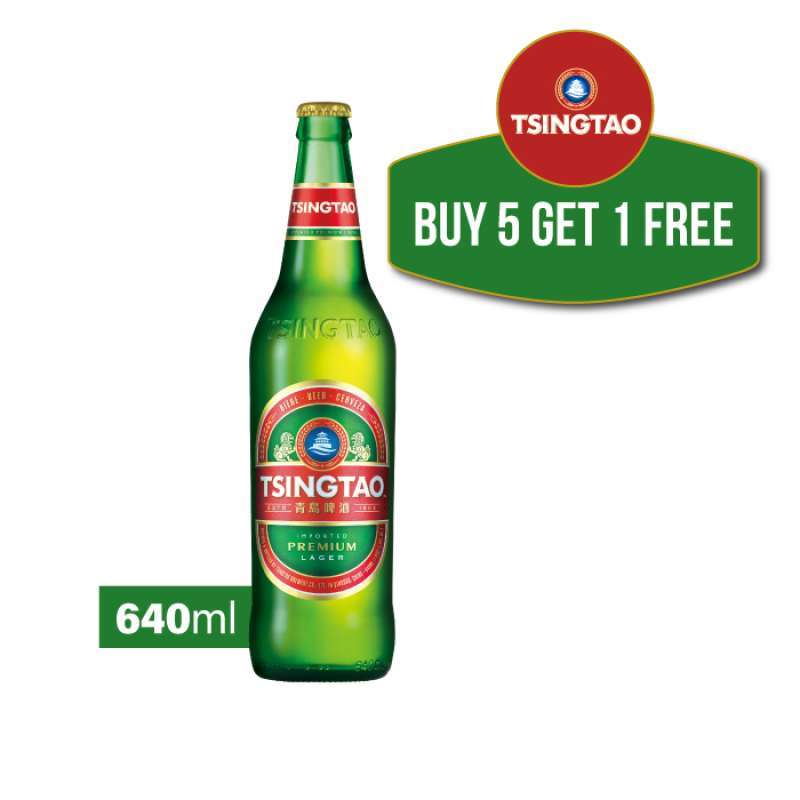 Jual Tsingtao Beer 640ml Buy 5 Get 1 Free Di Seller Vines Grogol