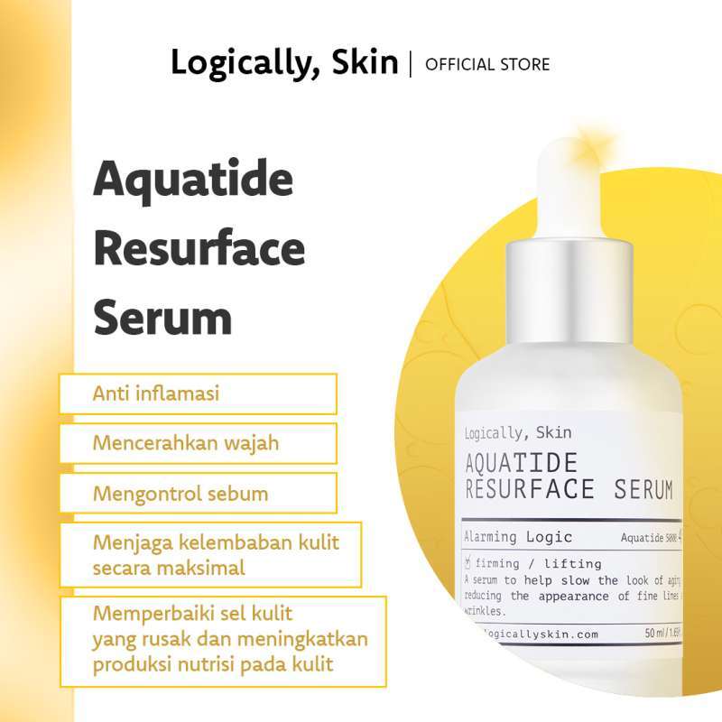 Jual Logically Skin Aquatide Resurface Serum 50ml Di Seller Logically ...