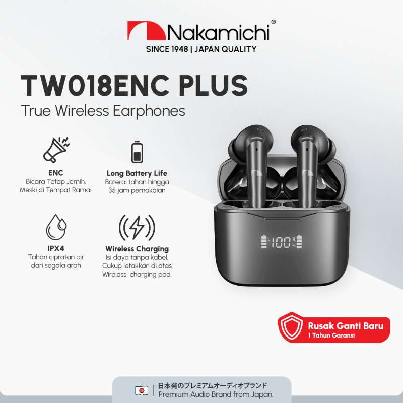 Nakamichi Real Bluetooth Earphone Nakamichi MY MUSIC HUE ORCHID BT