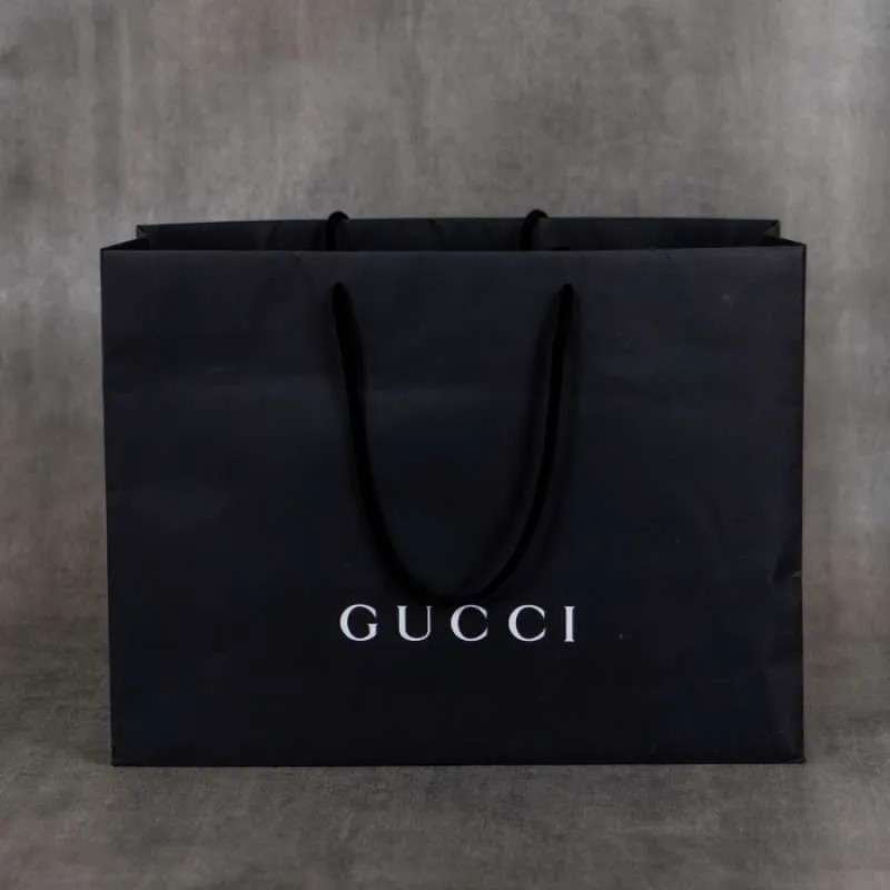 Gucci paper bag white outlet