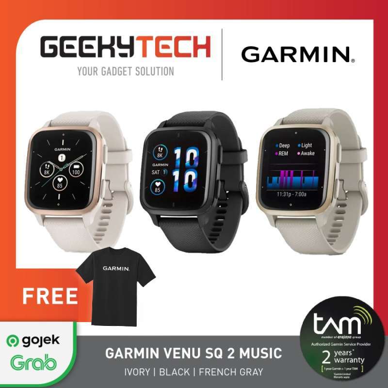 Jual Garmin Venu Sq 2 Music French Grey Di Seller Geekytech Official Store Grogol Utara Kota Jakarta Selatan Blibli