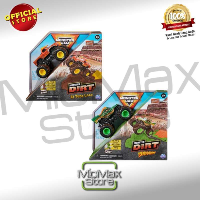 Monster Dirt Kinetic Sand Dirt Monster Jam Mini World Finals - Main Image