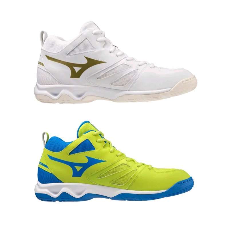Sepatu volly mizuno mid on sale