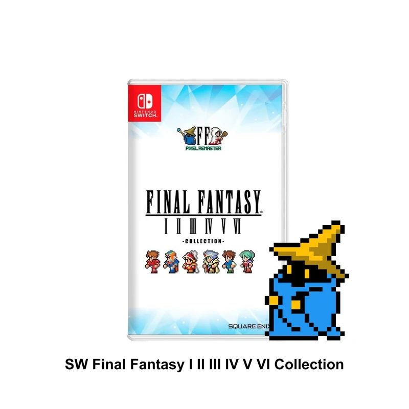Jual Switch Final Fantasy I-ii-iii-iv-v-vi Pixel Remaster