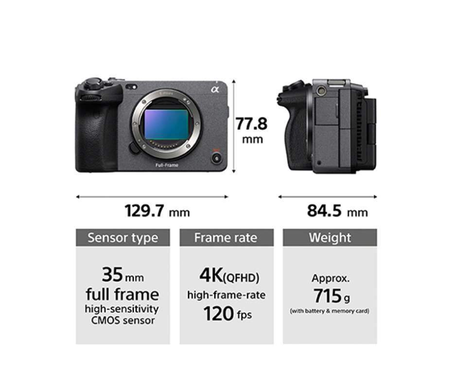 Jual Sony Fx3 Full-frame Cinema Di Seller Sinar Photo Flagship