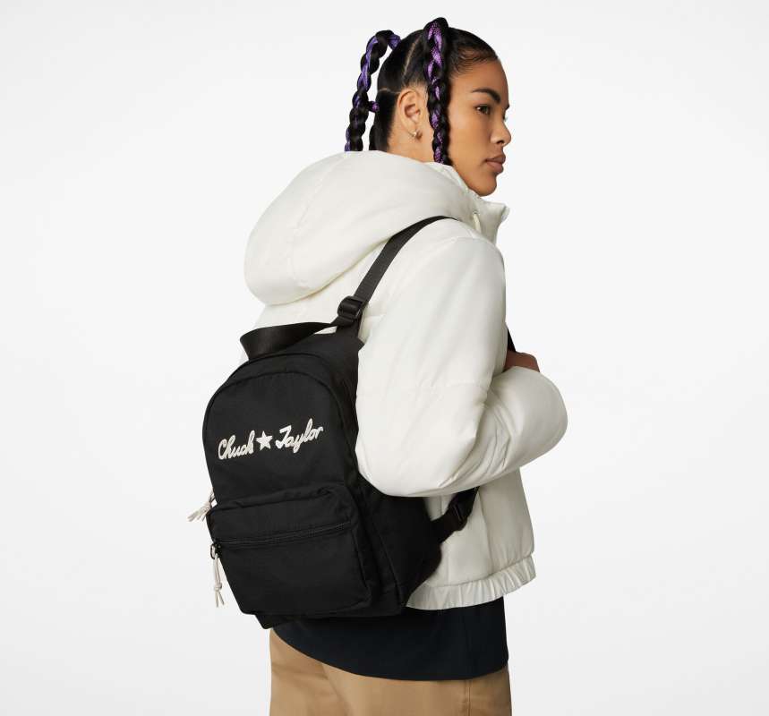 Jual Converse Go Lo Mini Backpack Black/Sandalwood/White CON23816A01 di Seller Converse