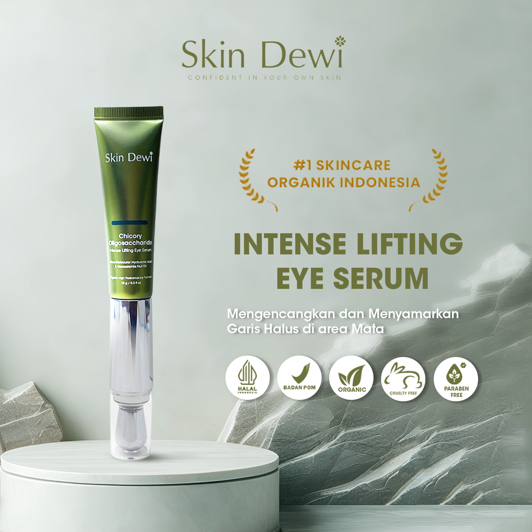 Promo Skin Dewi Chicoryoligosaccha Ride Intense Lifting Eye Serum