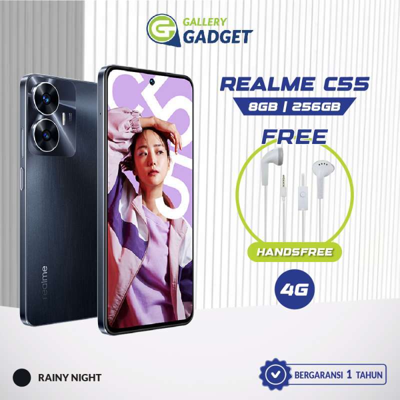 Jual Realme C55 8/256 GB RAM 8 ROM 256 8GB 256GB Android di Seller ...