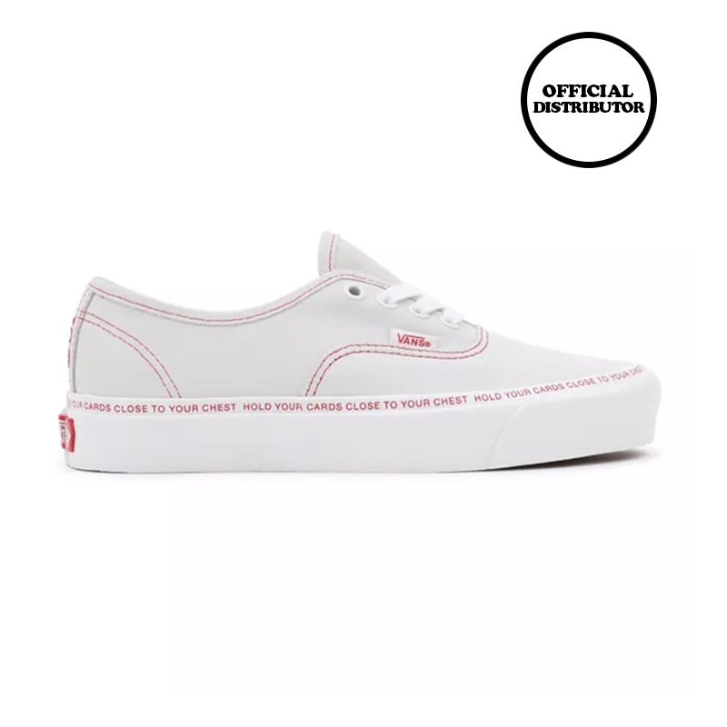 Jual vans all white cheap