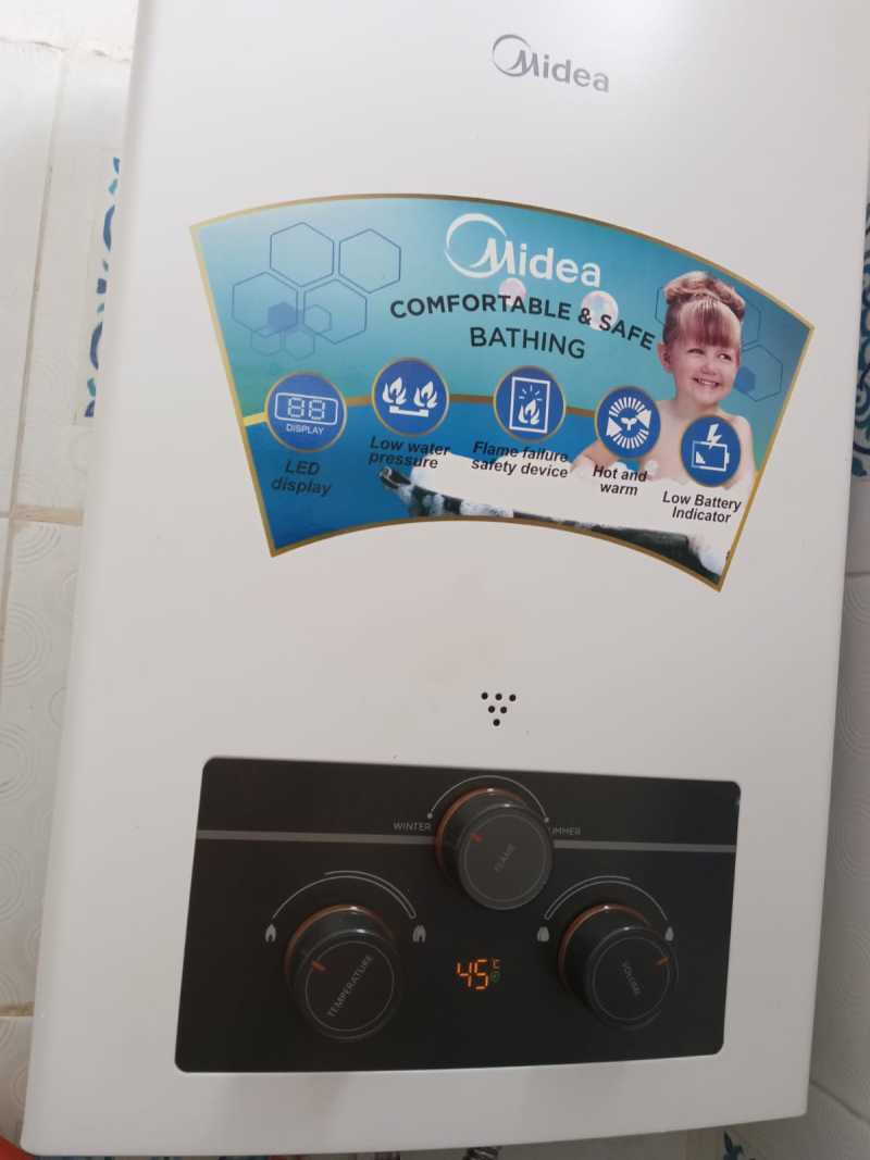 Jual Midea Water Heater Tangki 5 Liter Gas Lpg Kapasitas Jsd105dhs1 Di