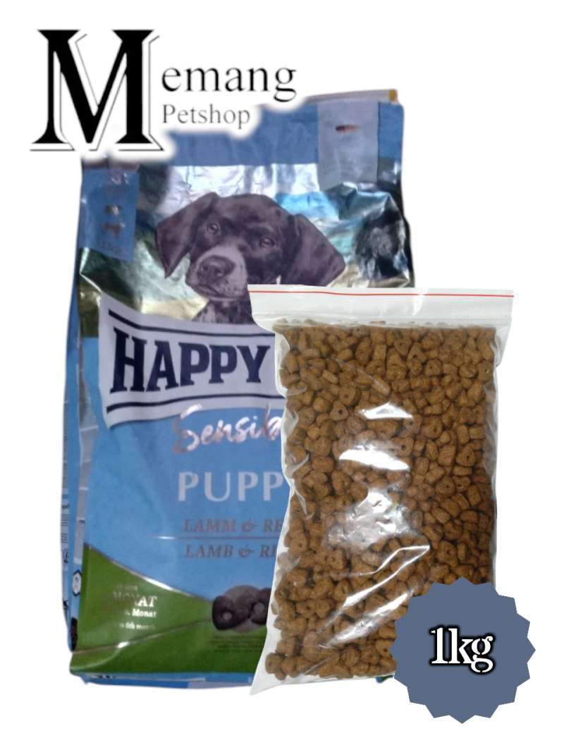 Happy Dog Sensible Puppy Lamb Rice 1Kg Kiloan Makanan Anak Anjing