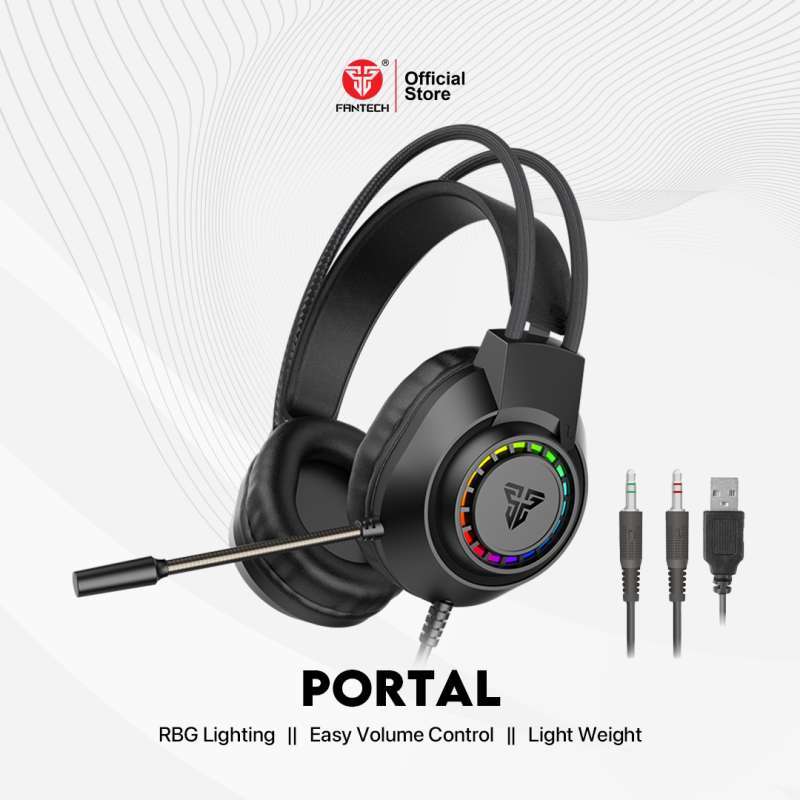 Jual Fantech Portal Hq55 3.5mm Jack Headset Gaming Rgb Di Seller