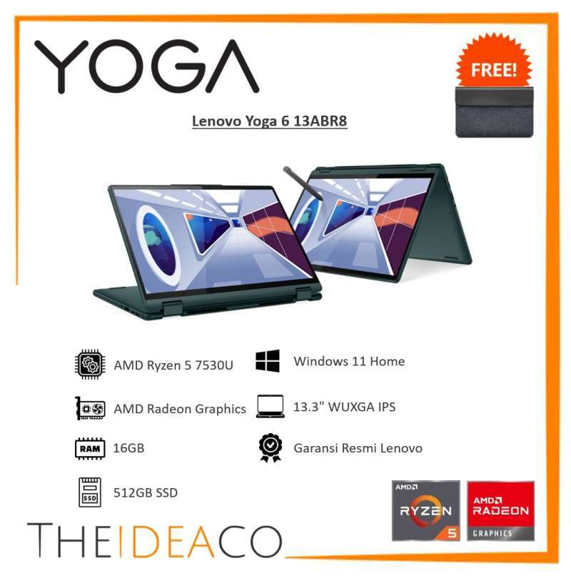 Jual Lenovo Yoga 6 83B2001MID Ryzen