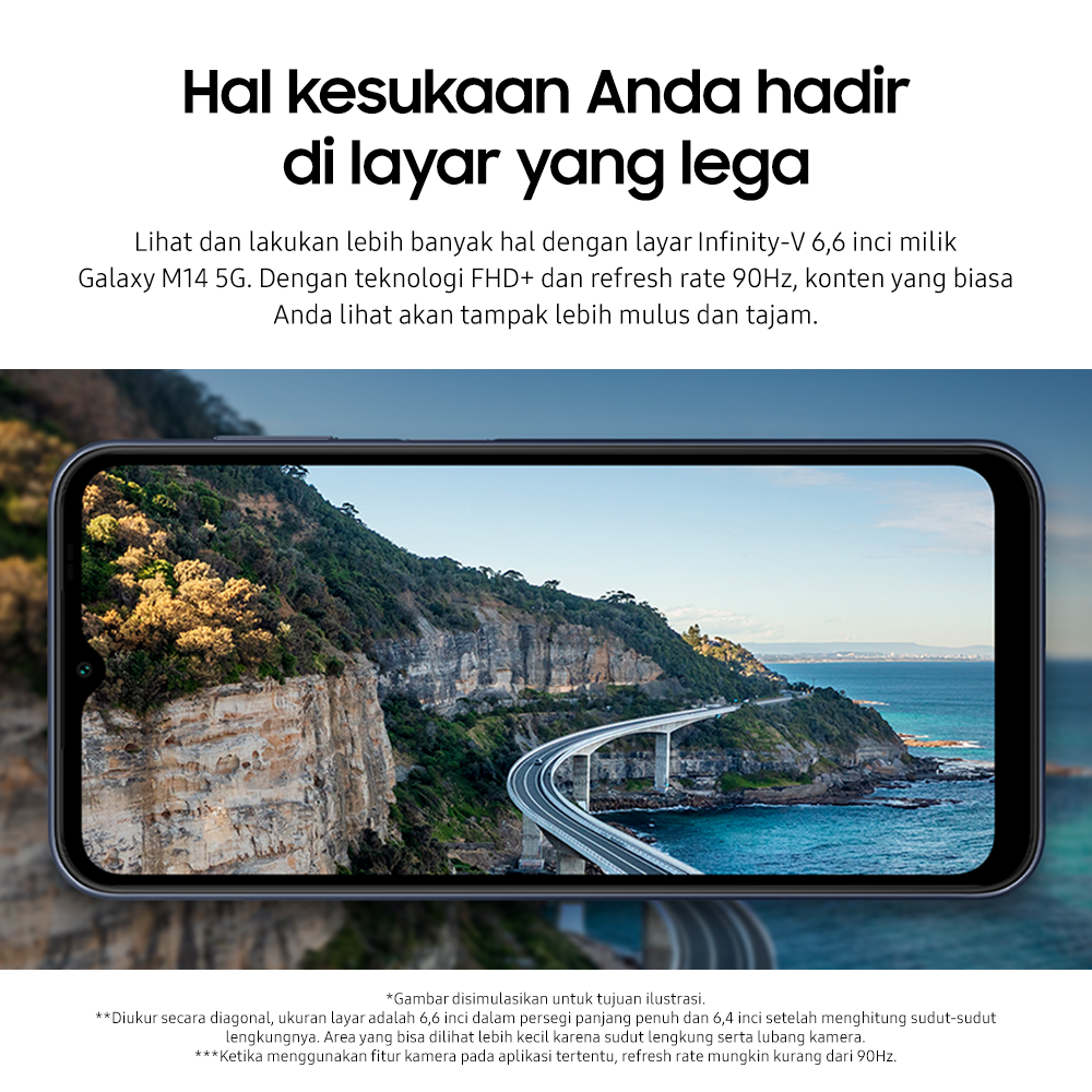 Jual Samsung Galaxy M14 5g Smartphone [6/128gb] Di Seller Samsung ...