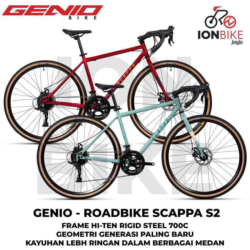 Jual Sepeda Gravel Genio Scappa S2 700c Terbaru 700 c Discbrake