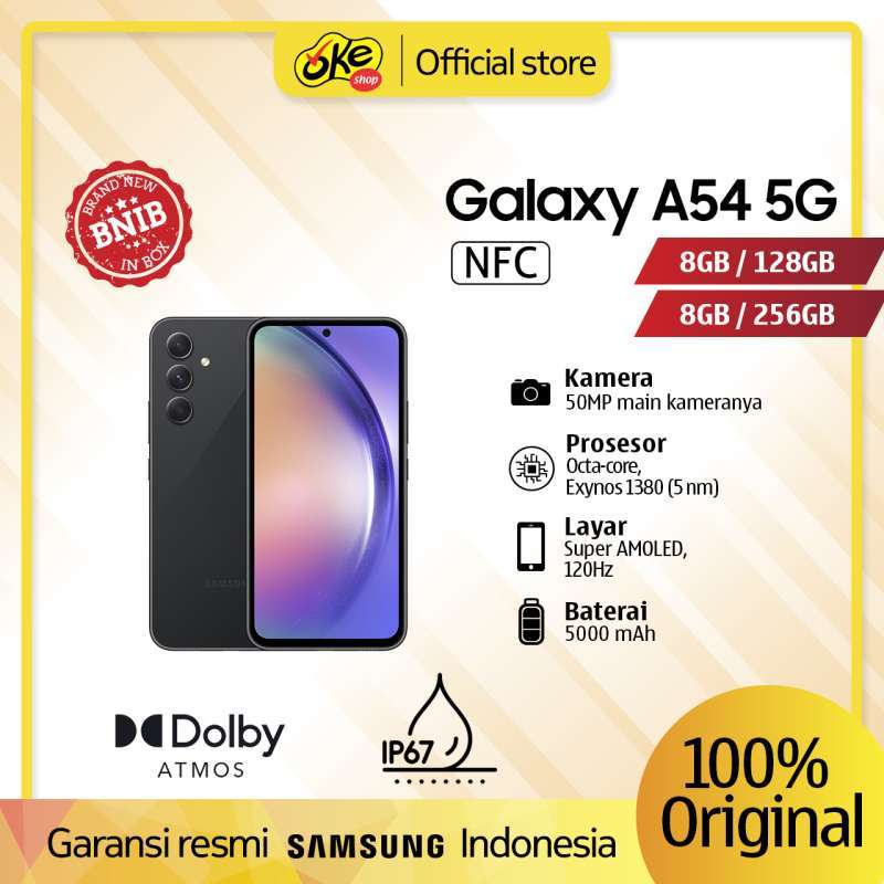 O2o Samsung Jual Samsung Galaxy A54 5g 8/256gb Free Buds Fe Di Seller Okeshop O2o ...