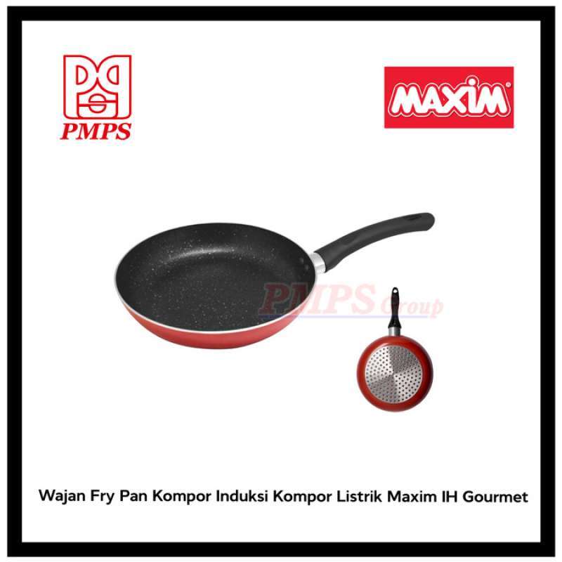 Wajan Fry Pan Kompor Induksi Kompor Listrik Maxim IH Gourmet 24cm