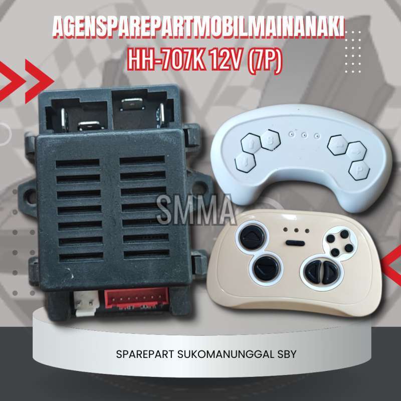 Jual ⚡ready⚡ Receiver+remote Control Hh-707k-7p (modul Pcb) Mobil Aki ...