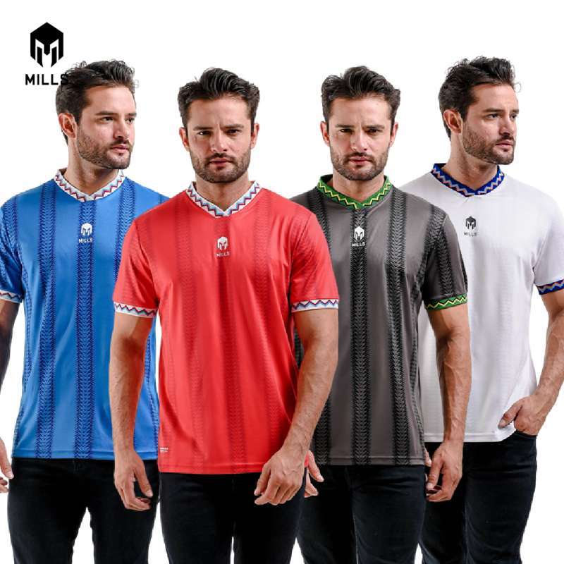 Jual MILLS Baju Olahraga Jersey Sepakbola Football Futsal Soccer Jersey