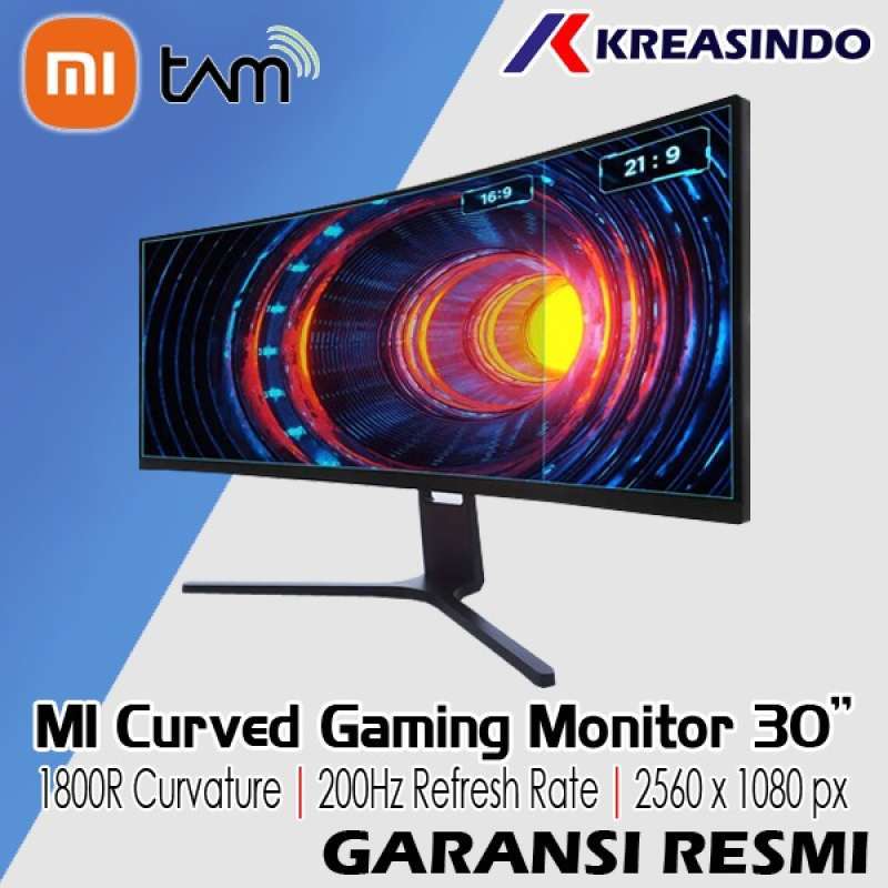 Jual XIAOMI MI Curved Gaming Monitor 30 30 Inch 1800R WFHD 200Hz Resmi ...