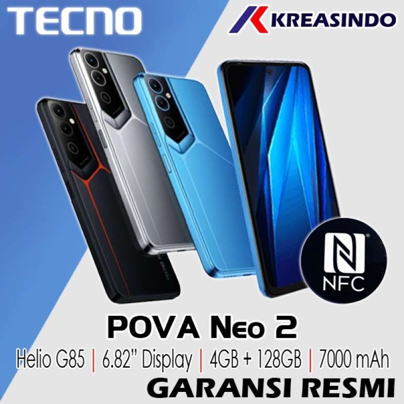 Jual TECNO Pova Neo 2 NFC 4/128 Ram 4GB Internal 128GB Garansi Resmi di ...