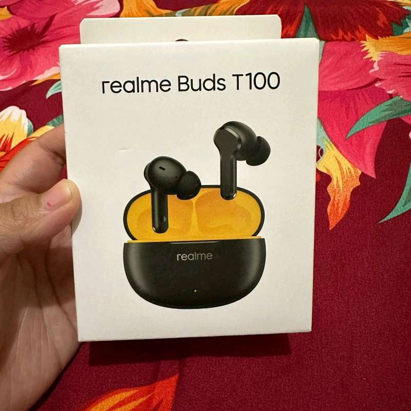 Promo realme tws buds t100 original - white Diskon 35% di Seller ...
