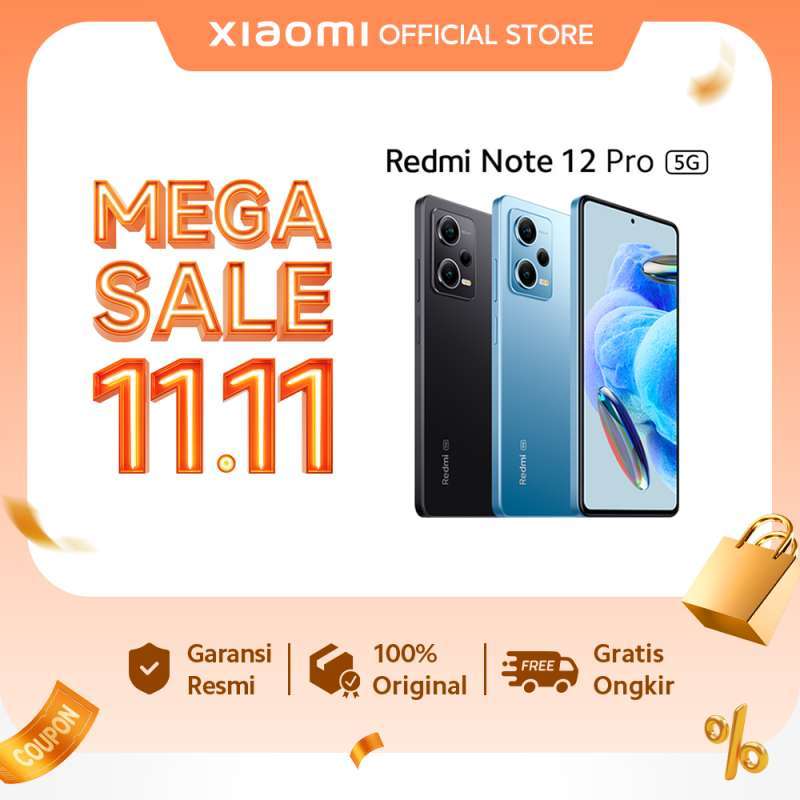 Jual Xiaomi Official Redmi Note 12 Pro 5g (8gb+5gb/256gb) Kamera 50mp ...