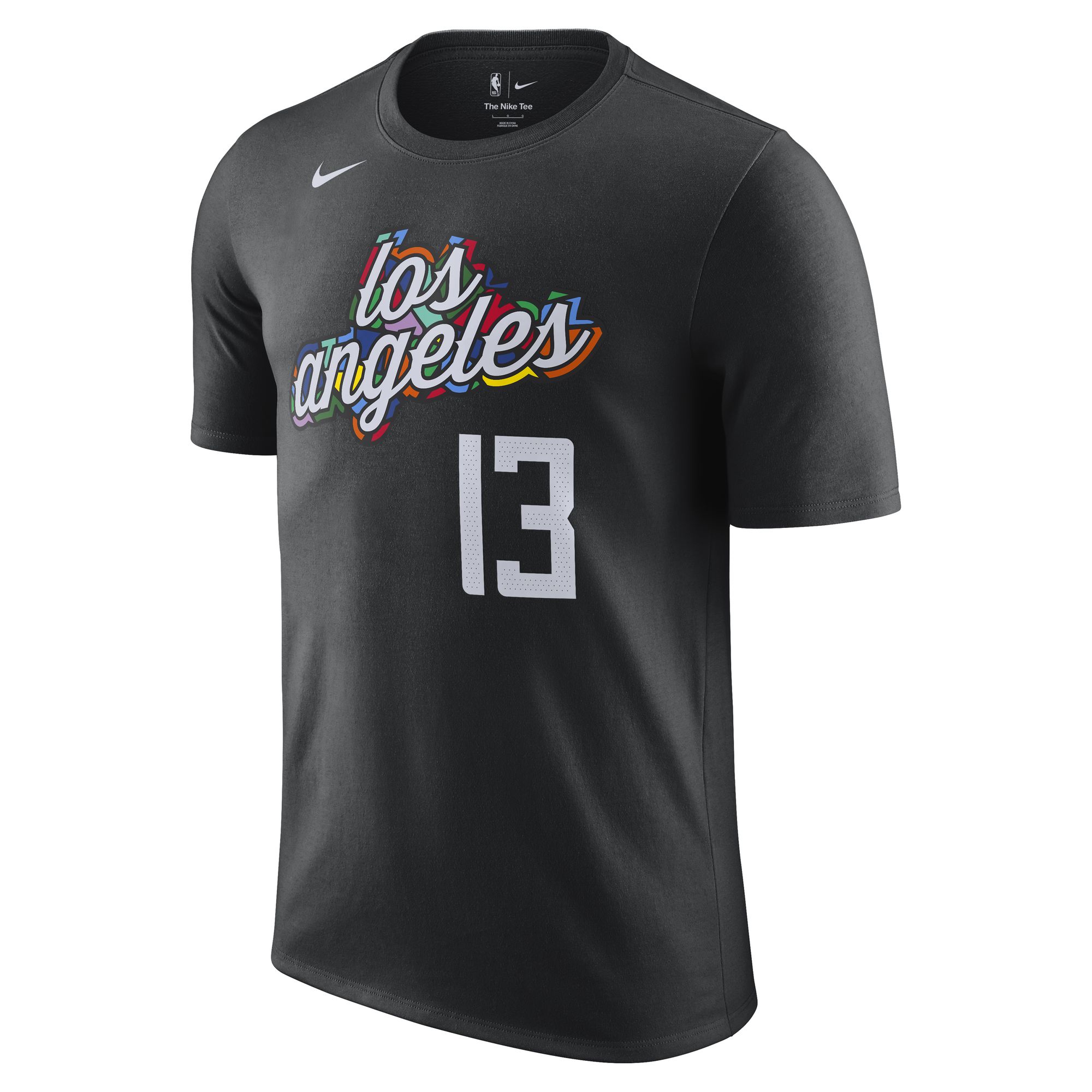 Promo NIKE Men Basketball Paul George LA Clippers City Edition Tee T ...